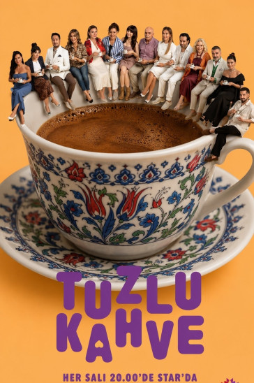 Соленый кофе постер турецкого сериала