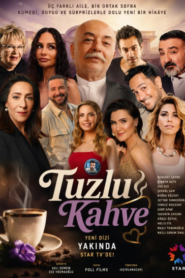 Соленый кофе постер турецкого сериала